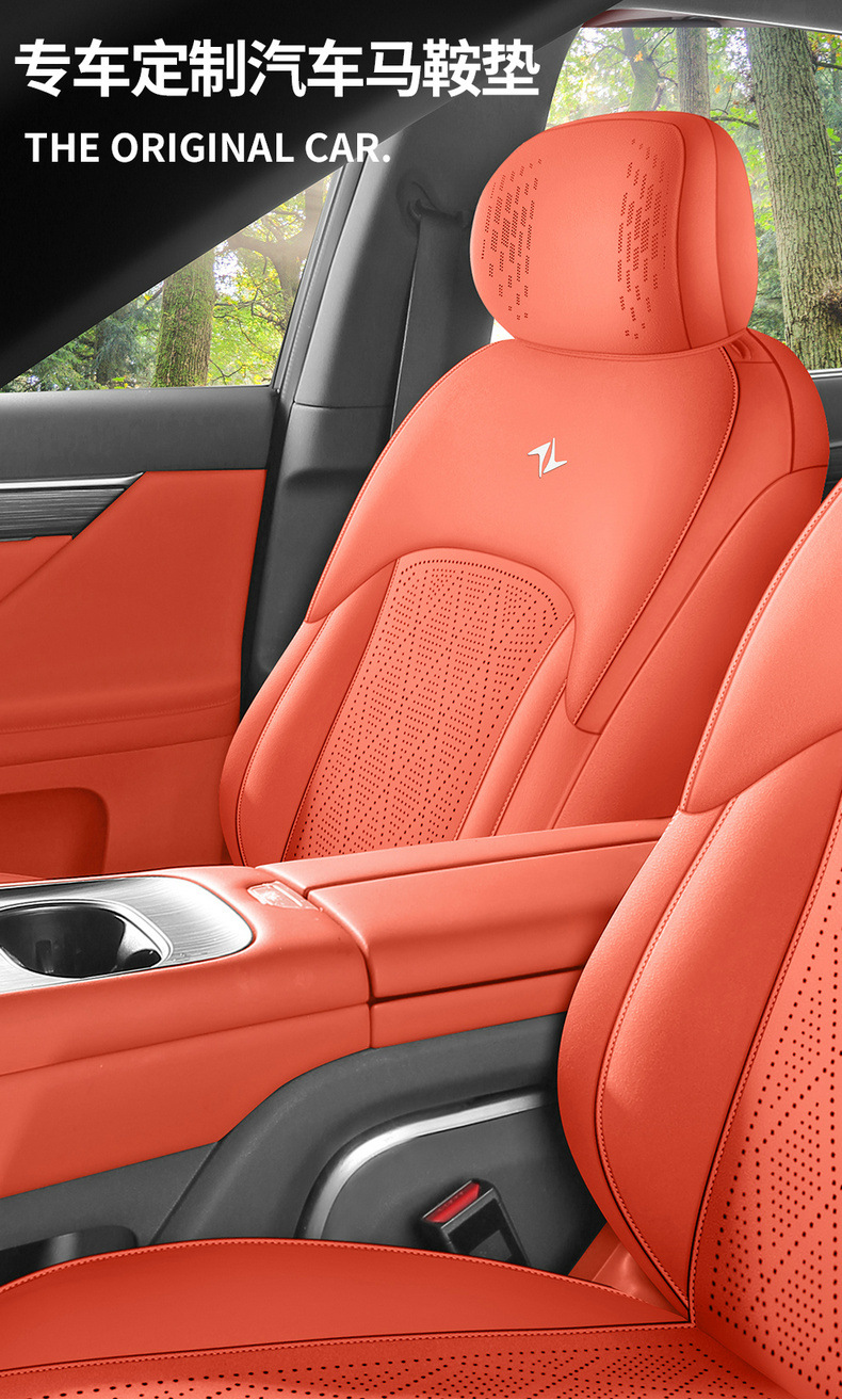 Dropshipping Service for Dongfeng Eπ008 Suede Leather Saddle Pad Breathable Car Seat Cushion Special Seat Cover