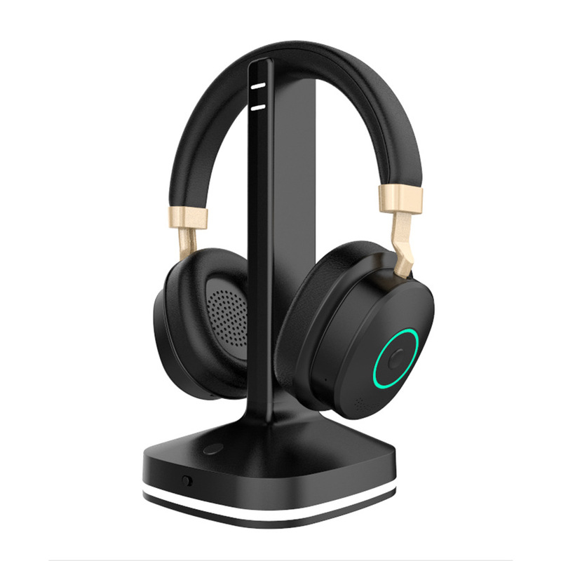 New Head-Mounted Tv Tv Wireless with Transmitter Base Rotatable Earmuffs Bluetooth 2.4g Headset