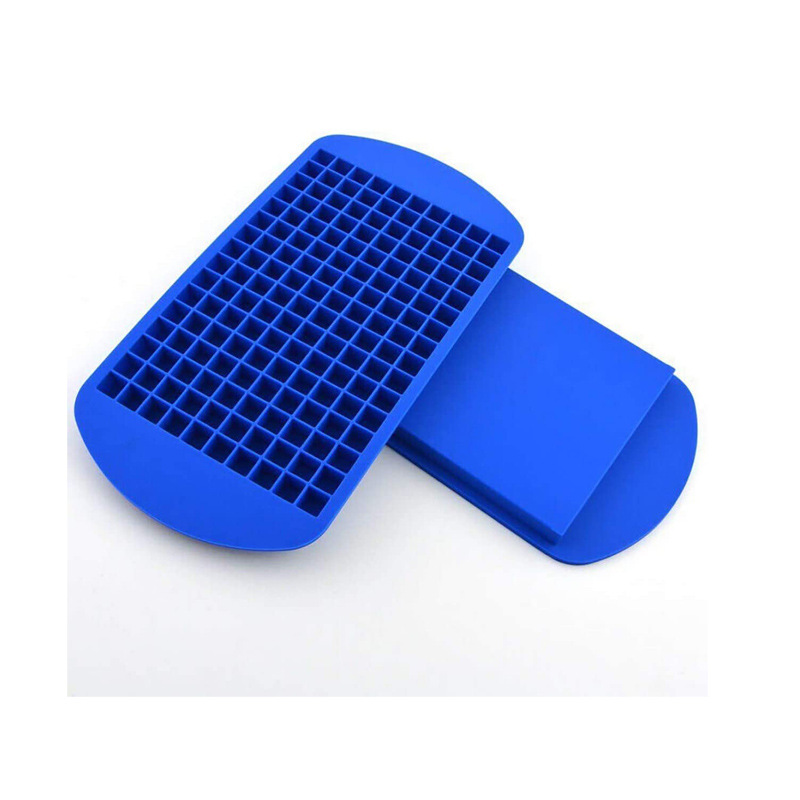 originality Silicone Ice Tray 160 Hole 1cm Silicone Ice Tray diy self-control Ice block Small box Ice Ice Cube mould