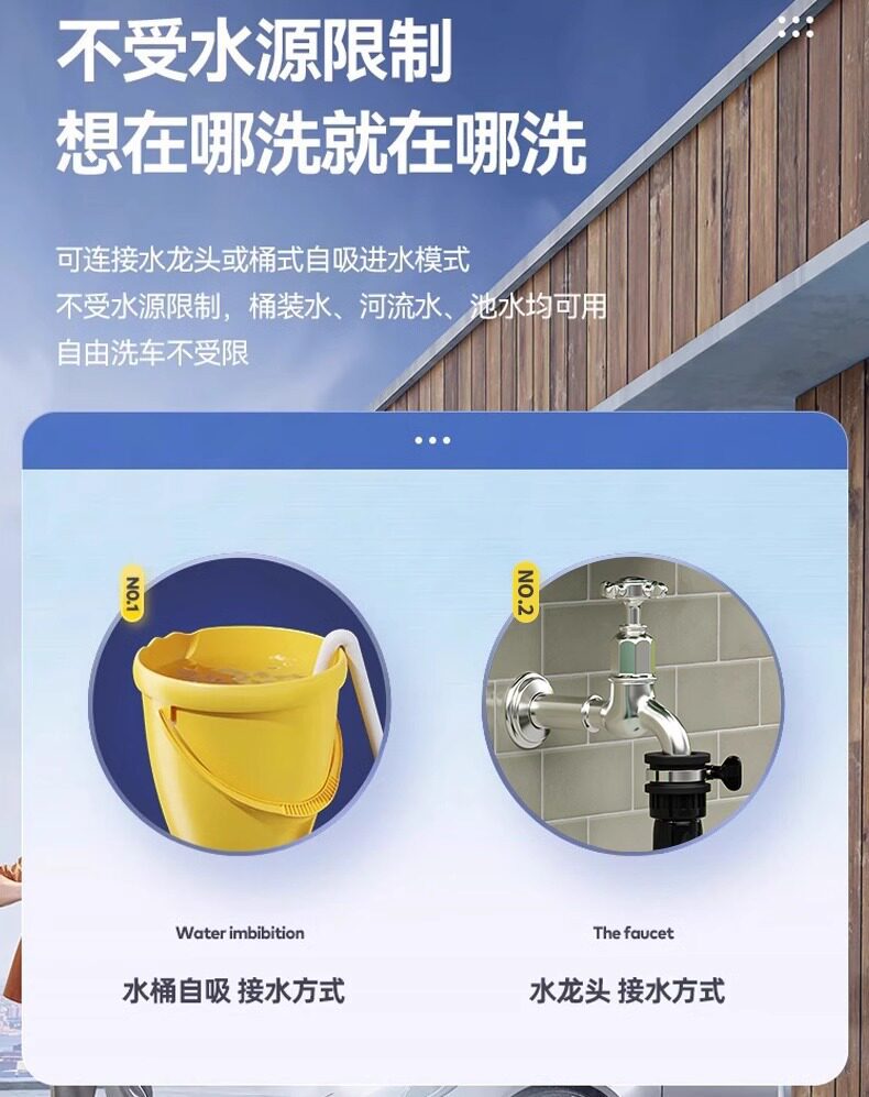 Car Washing Machine 220V High-Pressure Water Gun for Home Use, High-Power, Super Strong Pressure, 2026 New Model, Booster Pump, Cleaning Tool