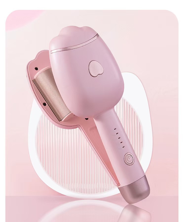 Cruce fronterizo de huevo clip de cabello varilla de cabello rizador automático gran onda rizador de cabello dormitorio portátil mayorista image 33