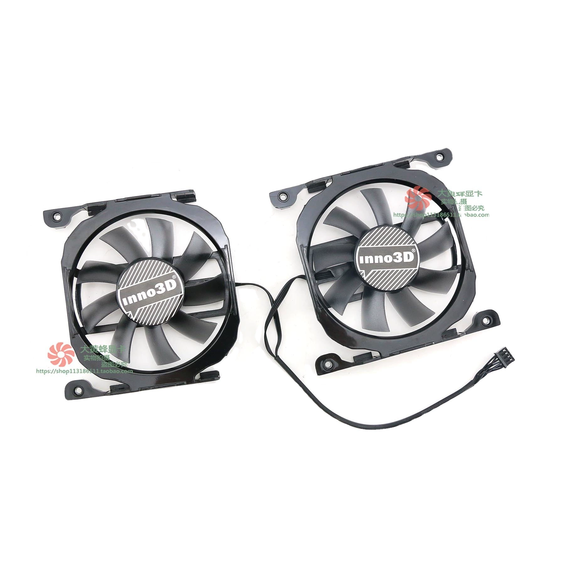 Охлаждающий вентилятор для видеокарты, подходит для моделей GTX760 GTX660 Ti 970 Litta GTX760, CF-12