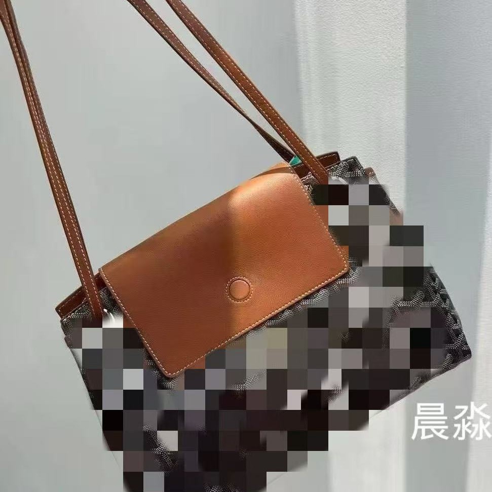 戈雅Rouette鲁爱包单肩斜挎包包气质轻奢高级感包狗牙通勤大容量
