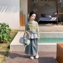 儿童圆领女童宝宝开衫