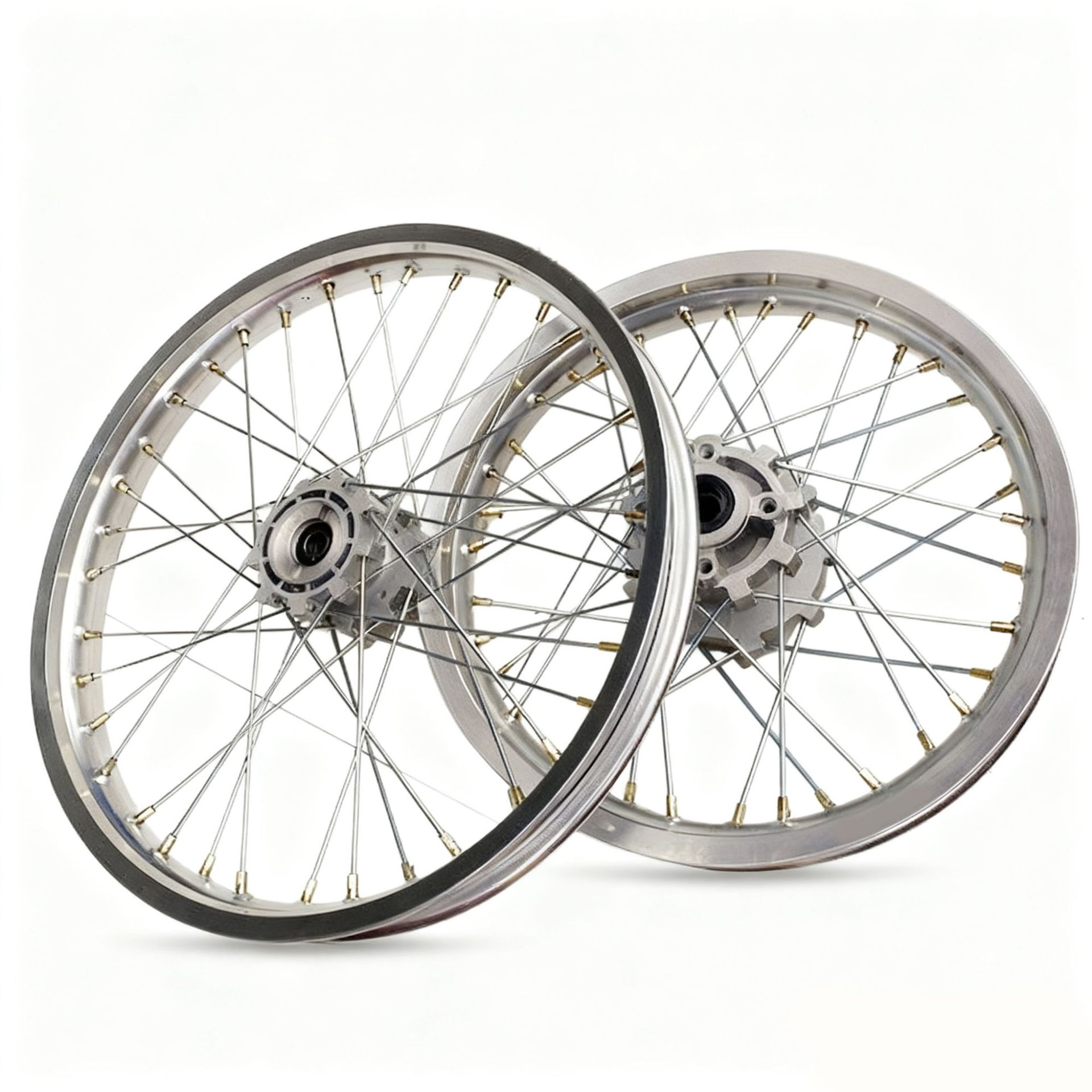 Climbing Mountain Off-Road Motorcycle Cqr Front and Rear Hub Rim Assembly Aluminum Alloy Rim Rim Roller Wheel