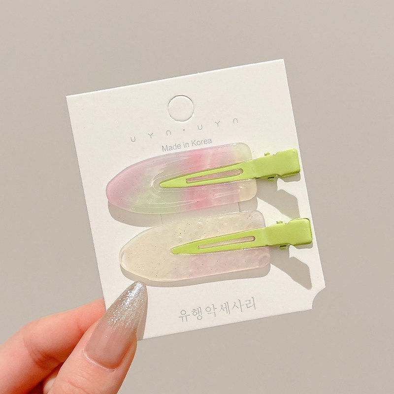 6# fruit green 2 pieces-6.5cm