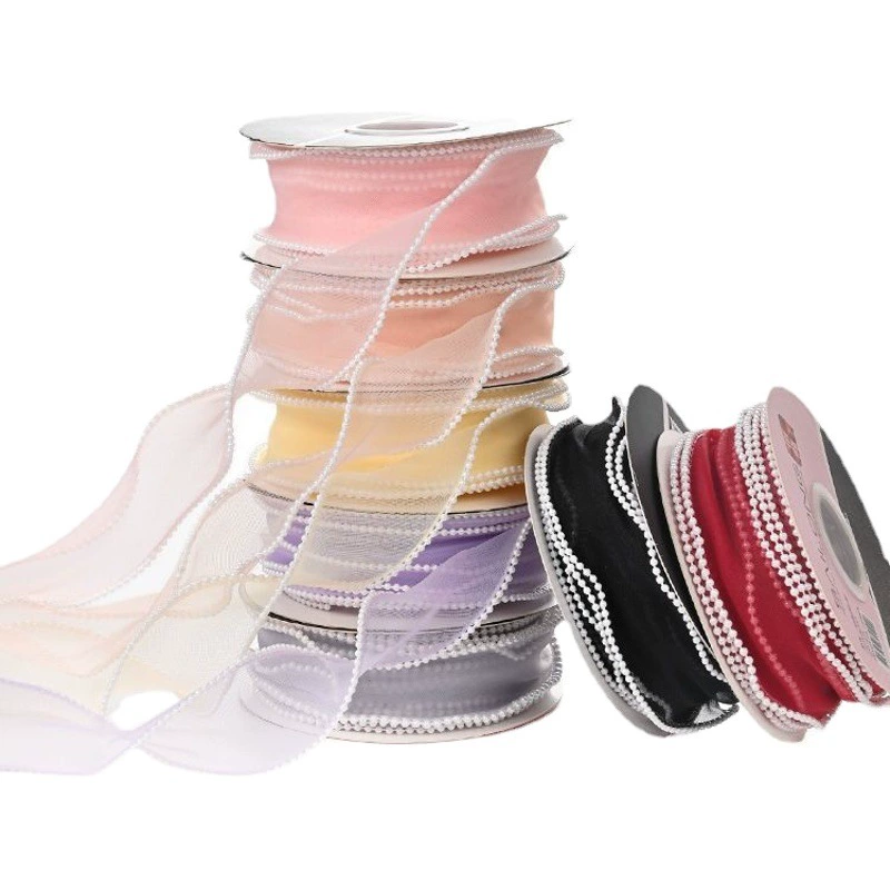 Материал цветочного магазина Цветочный букет упаковочный материал для торта 4cm простой рыбий хвост пряжа волнистая лента