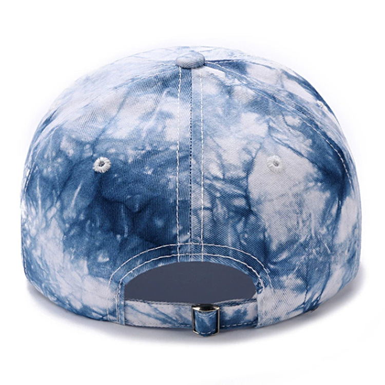 Nuevo sombrero de béisbol de alta gama grande teñido sombrero de sombrero de impresión de teñido al aire libre personalizado image 6
