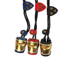 Manufacturer's New Traditional Bow Brass Finger Mongolian Archery Spreading Cowhide Finger Guard Adjustable Archery Equipment