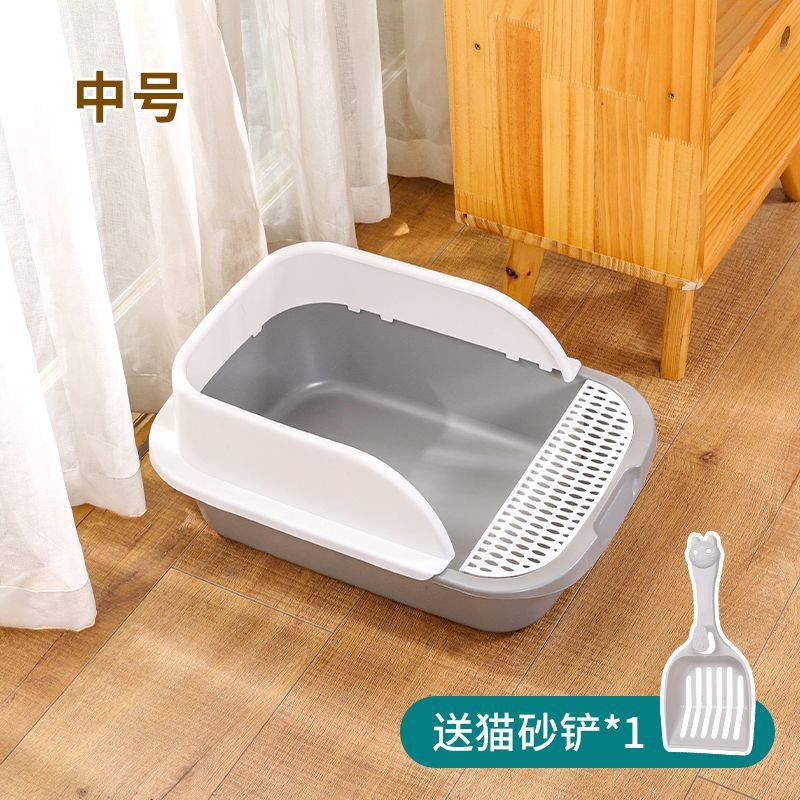 M사이즈 42CM [회색과 흰색] + 무료 삽