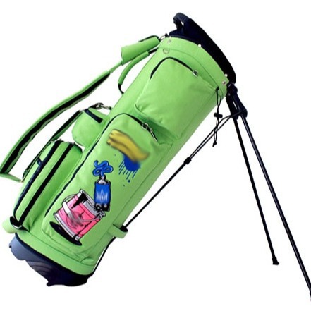 Venta caliente transfronteriza bolsa de golf bordado de gran capacidad bolsa de soporte de golf fuente de venta directa de fábrica a la imagen al por mayor