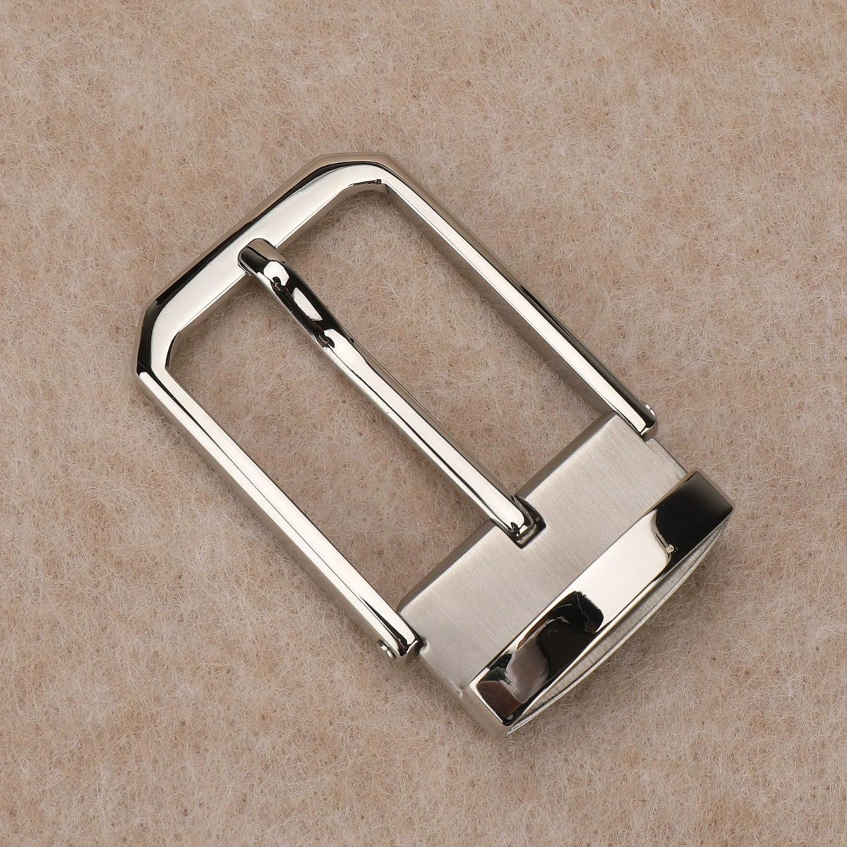 Belt stainless steel, buckle, trousers, 3.5cm, Korean style