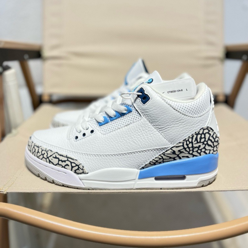 Zapatos de baloncesto transfronterizos aj3 Zhongbang retro zapatos casuales zapatos de baloncesto antideslizantes para hombres y mujeres zapatos de carrera transpirables image 10
