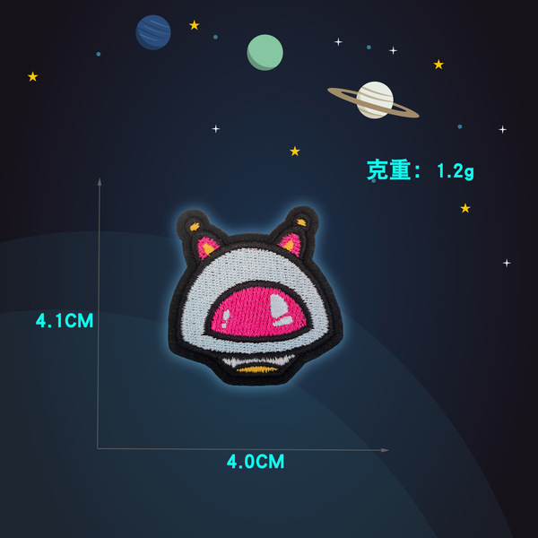 Genuine cartoon self-adhesive astronaut
