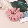 Big elastic hair rope, hair accessory, simple and elegant design, Korean style, internet celebrity