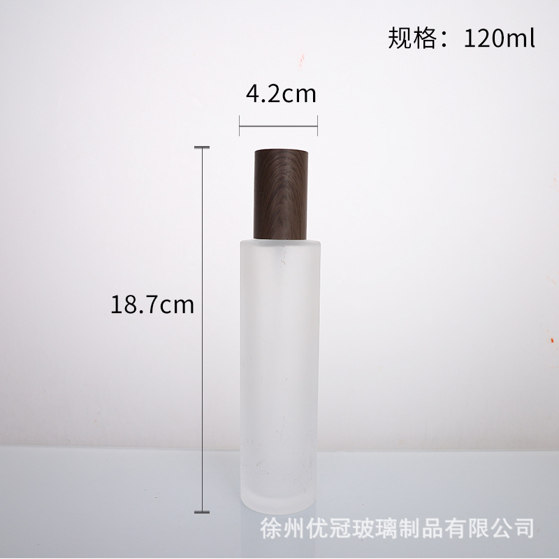 120ml; cabeza de pulverización; vidrio