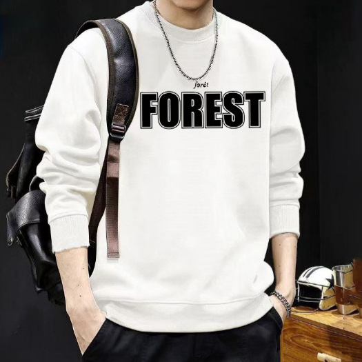 Men's Sweatshirt Spring and Autumn Round Neck Long Sleeve Loose Trendy Youth Student Versatile Base Shirt Top Jacket Ice Silk Men's Sweatshirt Spring and Autumn Round Neck Long Sleeve Loose Trendy Youth Student Versatile Base Shirt Top Jacket Ice Silk