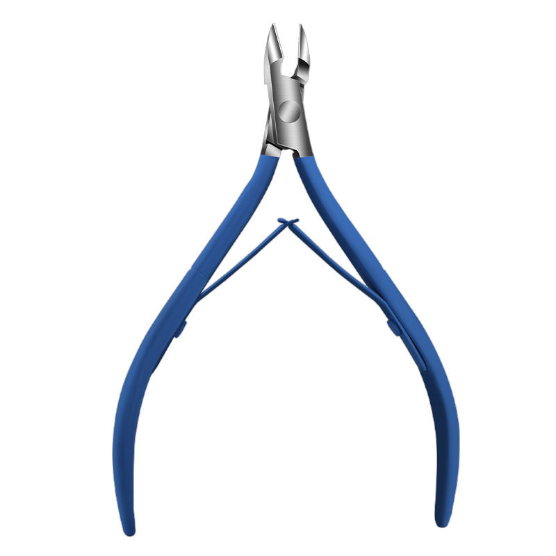 Cortador de piel muerta azul