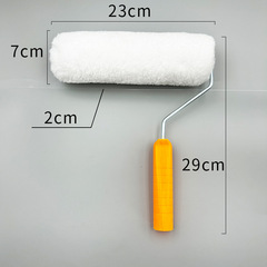 粗毛棉線滾筒刷 外牆塗料滾子 滾筒油漆刷子乳膠漆滾刷 4寸6寸9寸