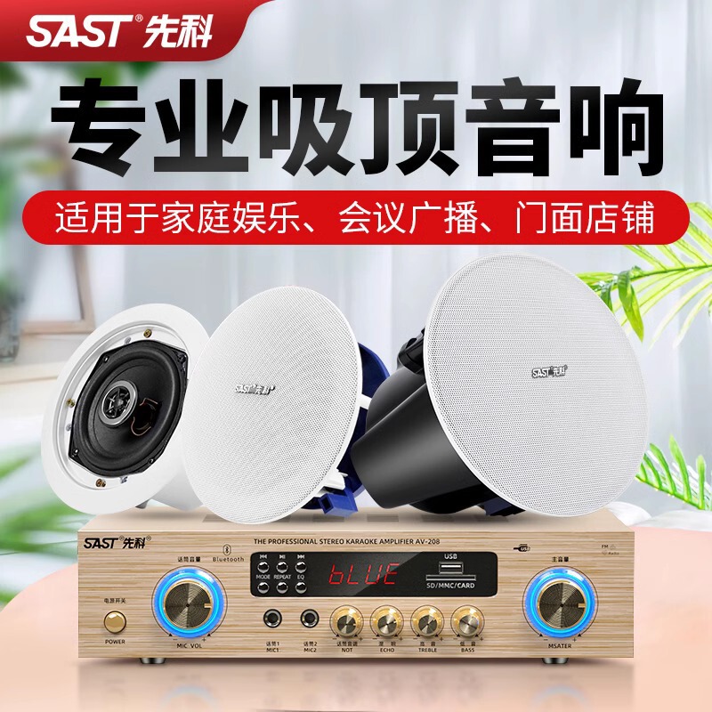 Xianke S3-C Bluetooth living room ceiling audio embedded indoor home ceiling speaker speaker Xianke S3-C Bluetooth living room ceiling audio embedded indoor home ceiling speaker speaker