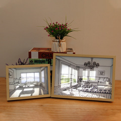 Light painting frame same style creative DIY table lamp anime glowing cross-border art gift night light frame