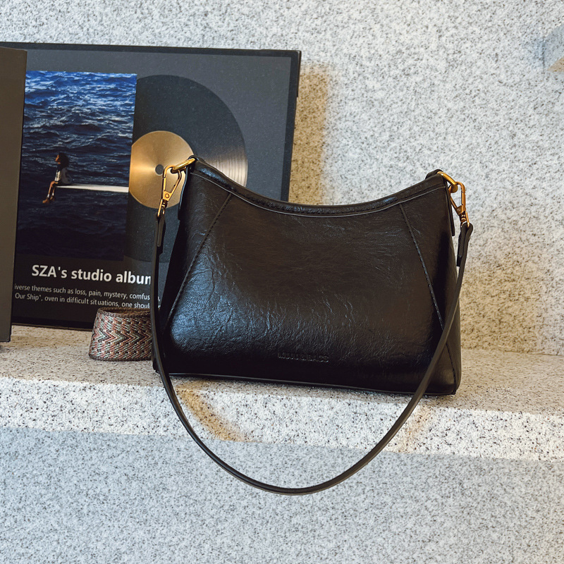 Niche French Vintage Underarm Bag For Women 2026 New Arrival Versatile Retro Commuter Baguette Bag Elegant Shoulder Handbag - Thumbnail 6