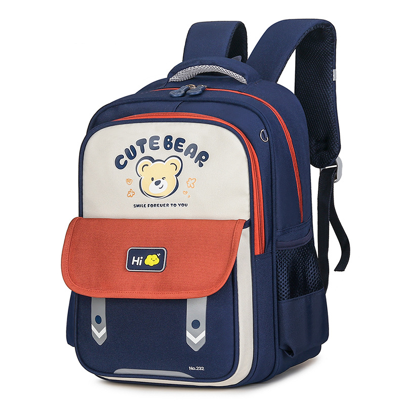 Mochila infantil de dibujos animados, mochila transpirable de gran capacidad para reducir la carga, mochila para niños, niñas de grado 234