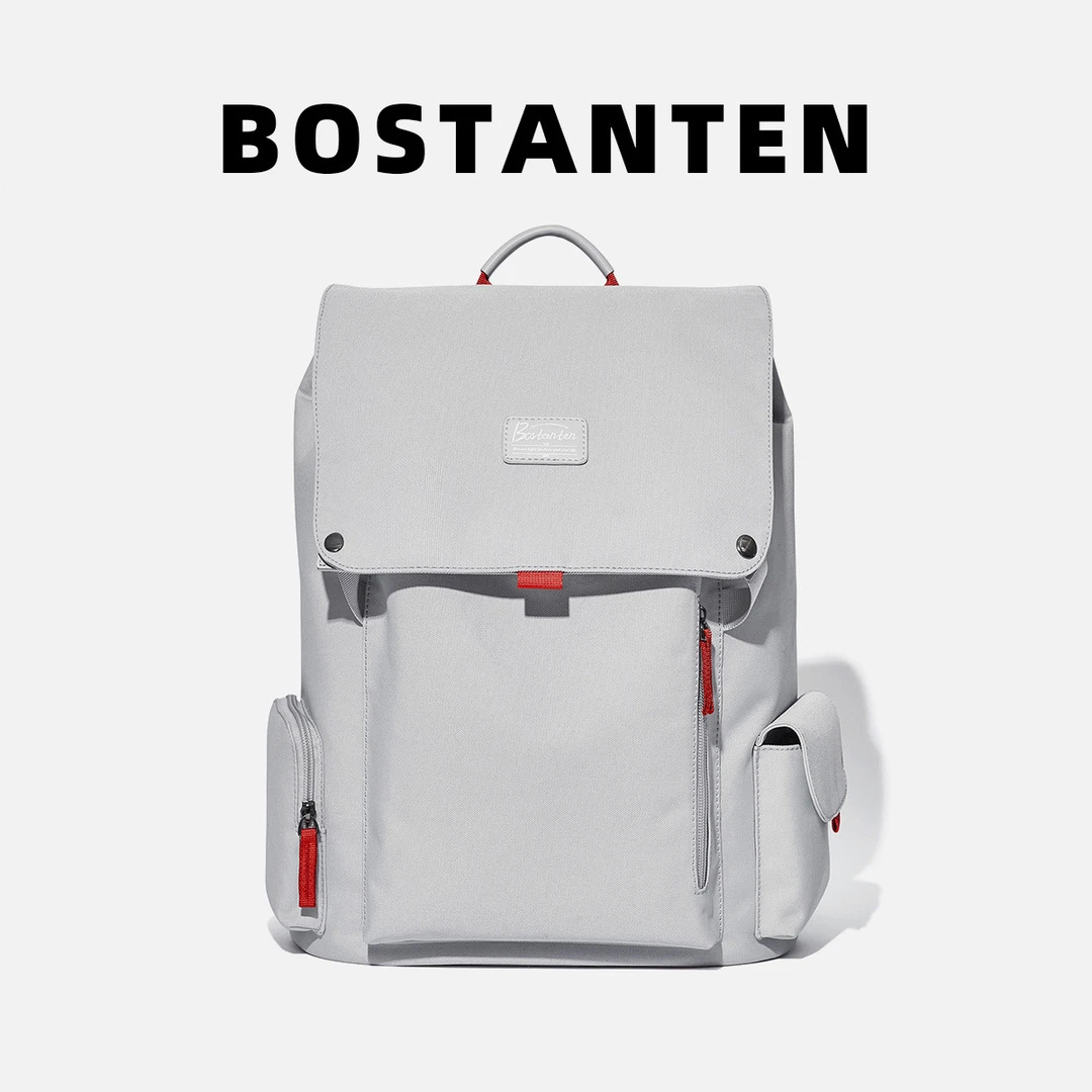 Custom logo backpack, men's laptop bag, stylish school bag, large-capacity travel backpack for college students