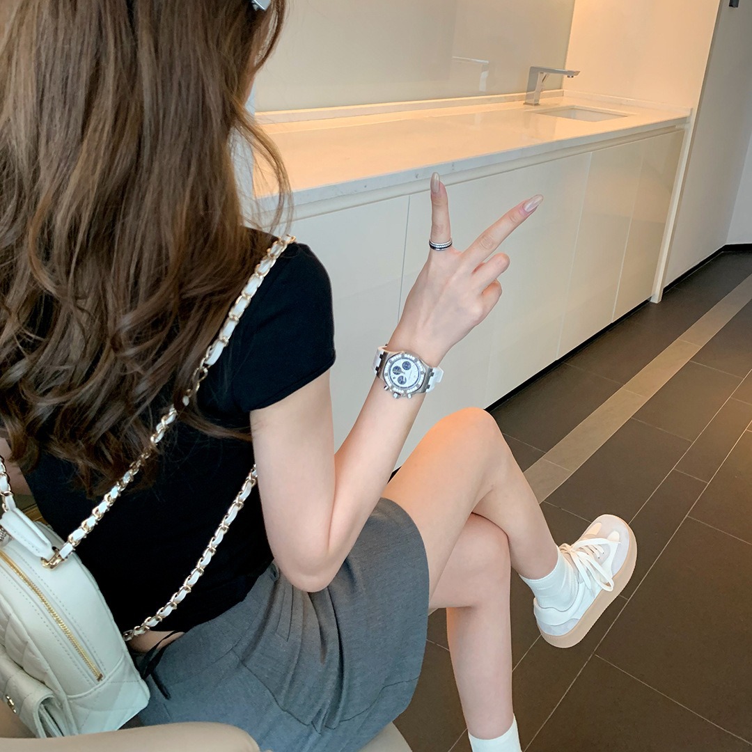【蘇茵茵同款】甜心仲夏~復古大圓頭厚底休閒運動德訓鞋女板鞋
