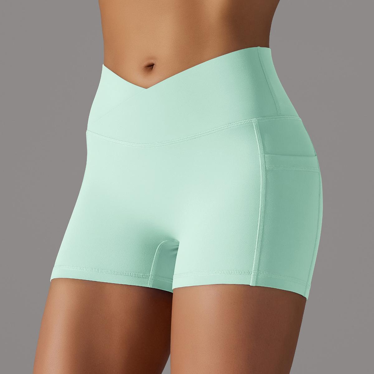 Simple Style Sports Solid Color Nylon Active Bottoms Shorts display picture 51