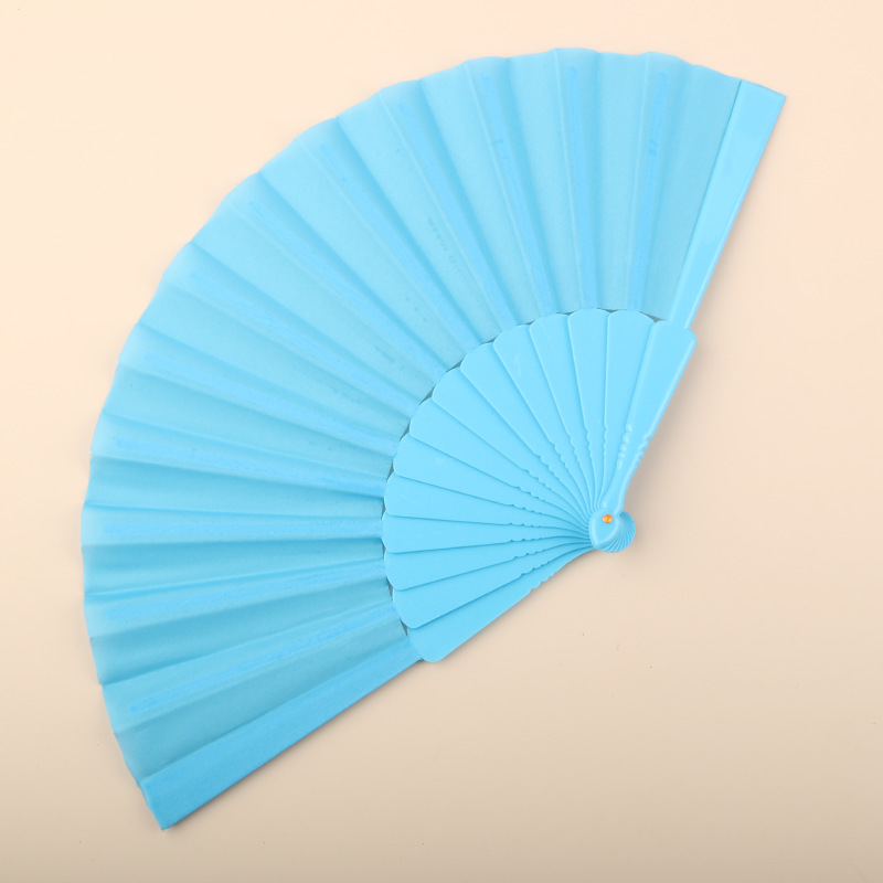 Abanico Plegable de Encaje de Plástico, Estampado, para Danza image 61