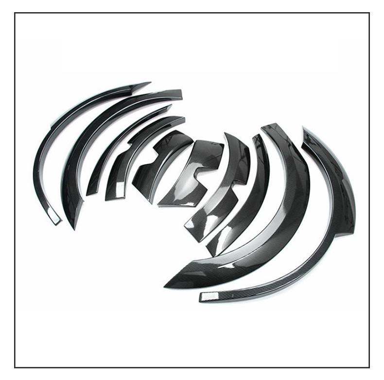 Y wheel eyebrow Fender car exterior decoration modification accessories put your version suitable for Tesla car modification accessories