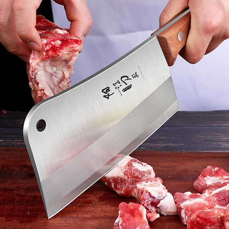 Cuchillo doméstico cuchillo de corte de huesos de patos y patos carniceros huesos de acero inoxidable cuchillo de cocina espeso cuchillo de corte de huesos cuchillo de corte de huesos pequeño cielo de corte