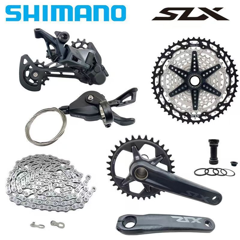 SHIMANO SHIMANO SLX M7100 conjunto de 12 velocidades 24 velocidades 1 * 12 2 * 12 conjunto de dientes de freno medio