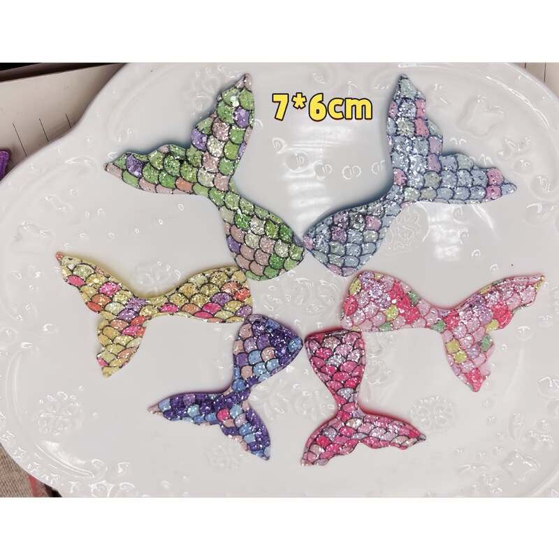 Children's Mermaid Sequin Hairpin Accessories Ultrasonic Girls Hair Accessories Mermaid Tail Accessories