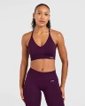 Midnight Plum Purple【Sports Bra】