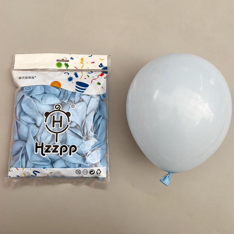 1.5克加厚儿童乳胶气球可爱多款混搭卡通气球彩色圆形马卡龙气球|undefined