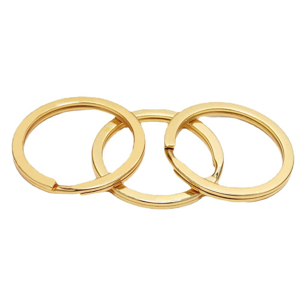 DIY ювелирные аксессуары брелок с цепочкой плоская апертура брелок кулон брелок подвесной металл