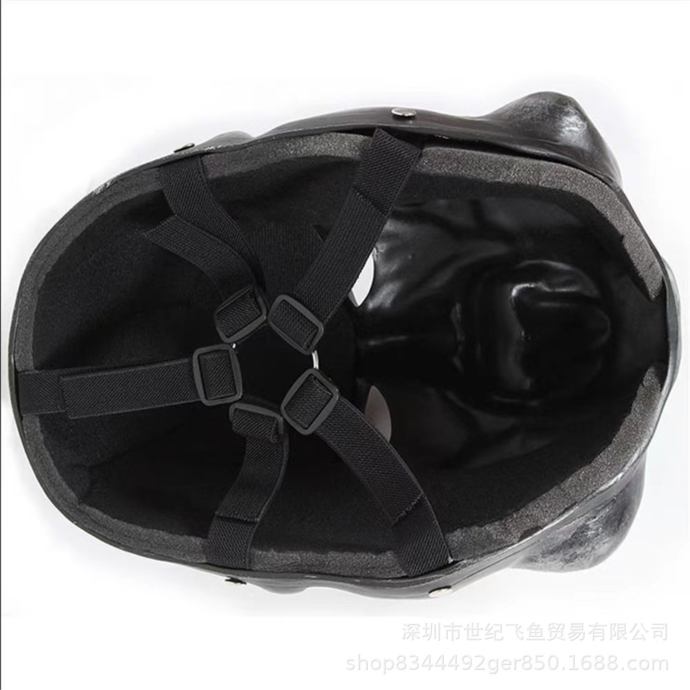 Máscara de tres lados robo salario cosecha día 2 día de pago máscara de resina COS Halloween horror accesorios de juego de rol