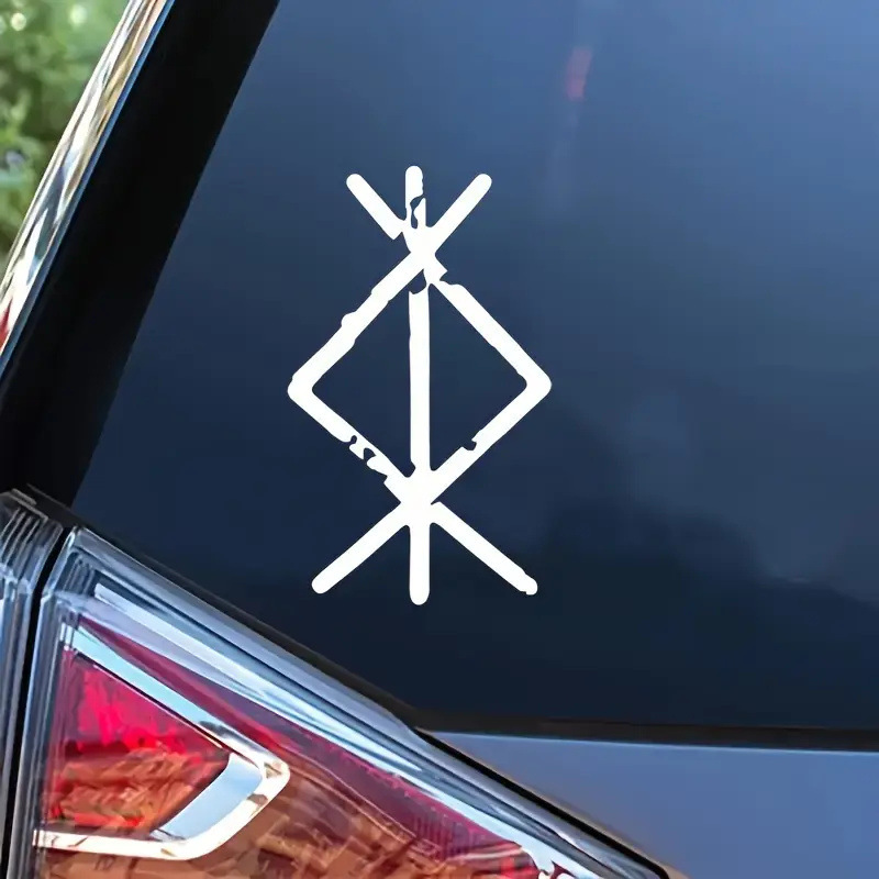 保護記号パターン光面車デカールビニール自己接着除去可能carstickerクロスボーダーSV163|undefined