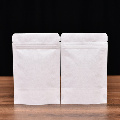 Tea sample bag sealable bag small self-sealing bag food small bag for dividing and tasting high-end paper tea sample bag moisture-proof