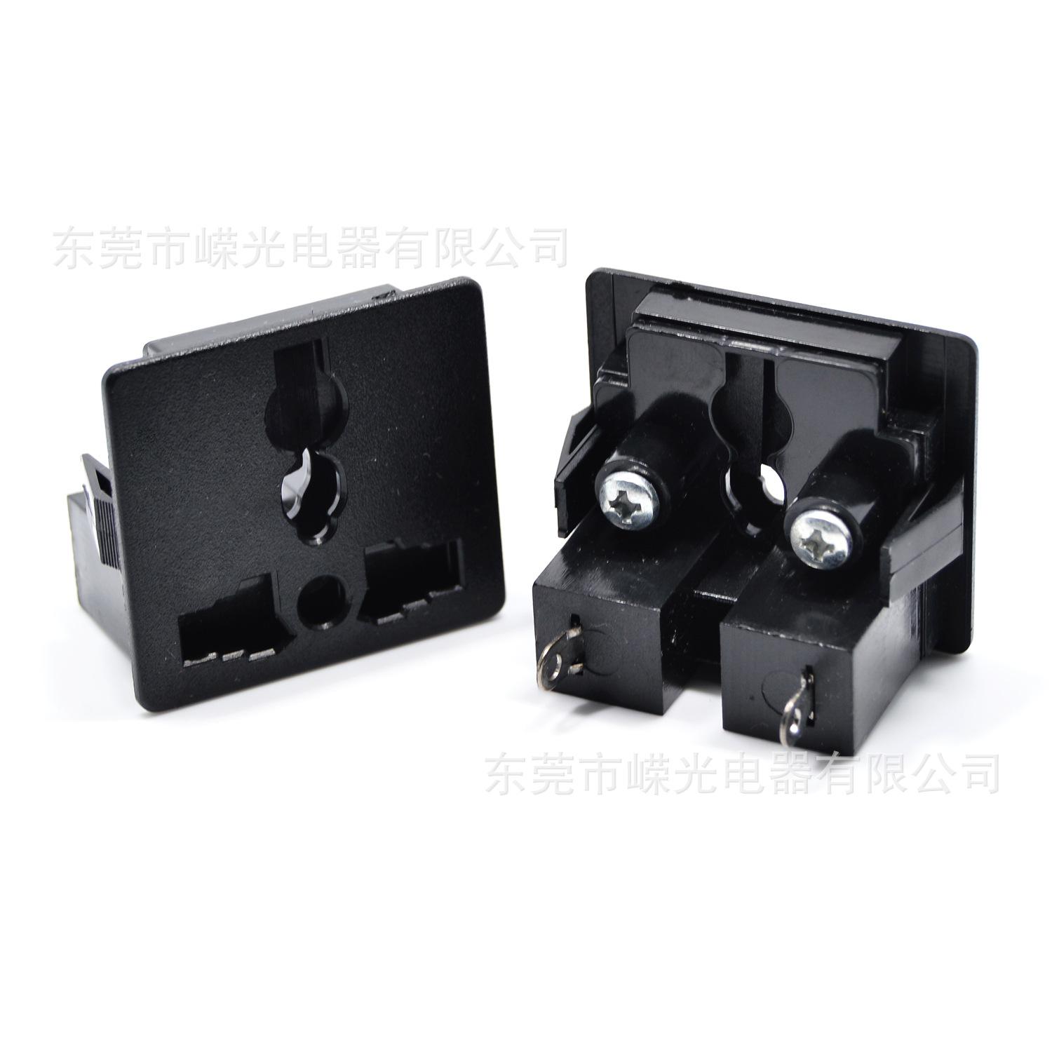 SS-804儿童保护门AC卡位插座逆变器焊接多功能卡式PDU汽车插座