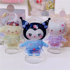 三麗鷗卡通裝飾DIY拼裝太空人庫洛米美樂蒂立牌拼裝手辦學生禮品