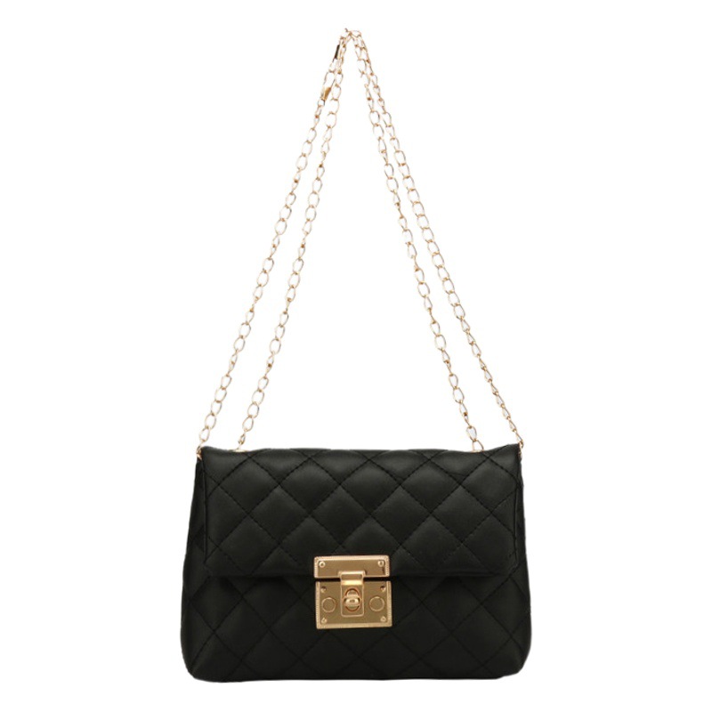 Bolso bordado de hebilla cuadrada bolsos de mujeres2021 bolso de mujer de comercio exterior al por mayor bolso del sudeste asiático bolso de hombro de moda para mujer