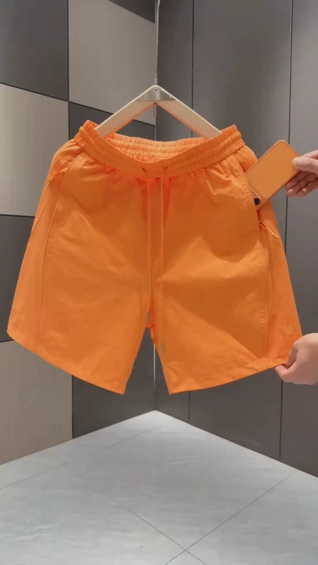 Men's Clothing Men's Quick Drying Casual Sports Shorts Summer Loose Fit Trendy Brand Versatile Candy Colors Bottoms_viptrois.com