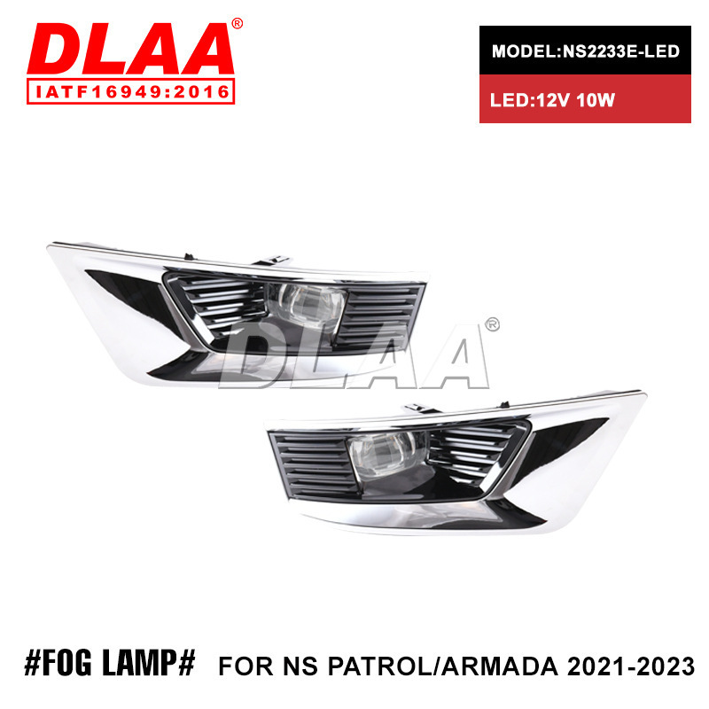 Aplicable a NISSAN PATROL / ARMADA2021 - 2023 conjunto de lámpara de niebla importada pickup diurno conducción luz de barra delantera