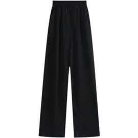 显瘦新款九分裤韩版春夏百搭黑色宽松女学生阔腿裤直筒休闲裤子女