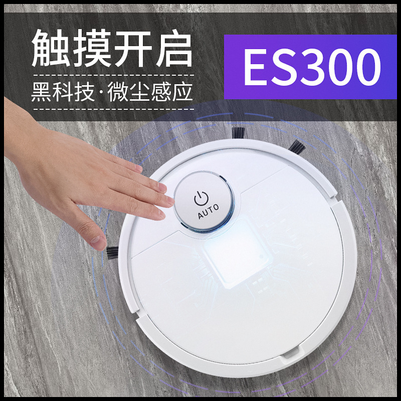 Amazon Cross-Border Touch Cleaning Machine Intelligent Sweeping Robot Sweeping, Suction and Mopping Three-In-One Automatic Home Sweeper