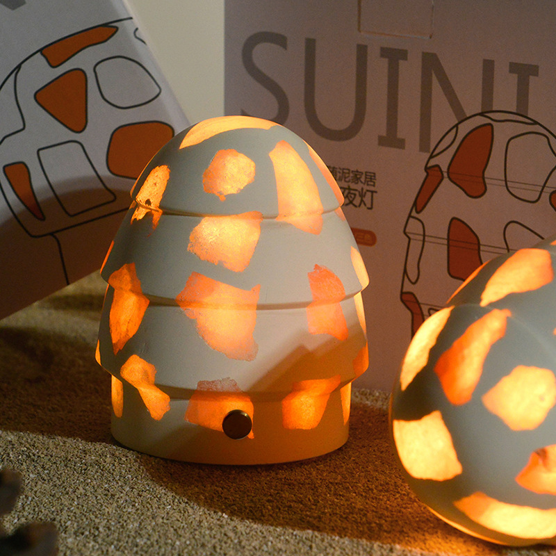 Aromatherapy Ore Nightlight Fashion Personalized High-end Creative Accompanying Ceremony Atmosphere Fragrance Color Boxed Bedroom Table Lamp Aromatherapy Ore Nightlight Fashion Personalized High-end Creative Accompanying Ceremony Atmosphere Fragrance Color Boxed Bedroom Table Lamp