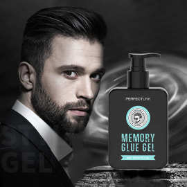 男士啫喱膏保湿定型发胶自然清香大背头造型神器碎发鬓角整理发膏